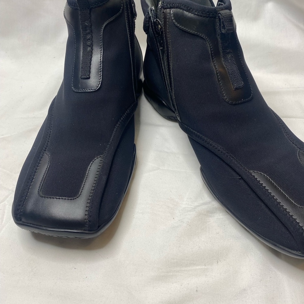 Vintage Prada 1530 Square Toe Black men size 9.5 - Picture 5 of 14